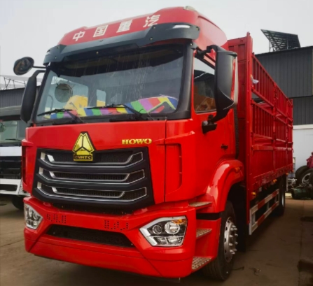 中国重汽豪沃仓栅式载货车