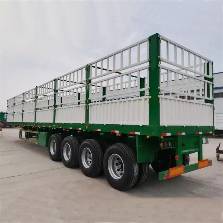 栏板式货运挂车